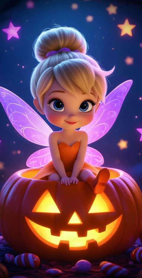 тапети animation, trick-or-treating