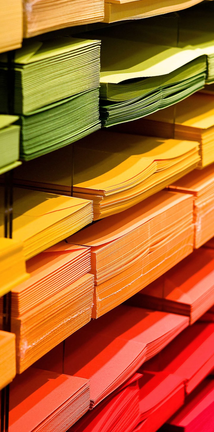 colorful paper