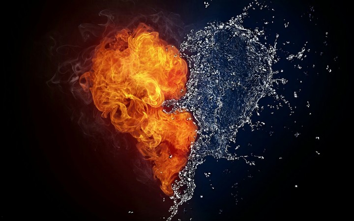THE COMBINATION OF TWO ELEMENTS IN LOVE