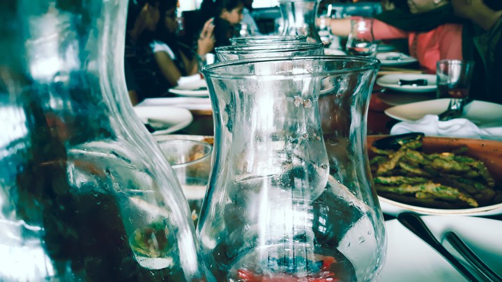 glassy feel