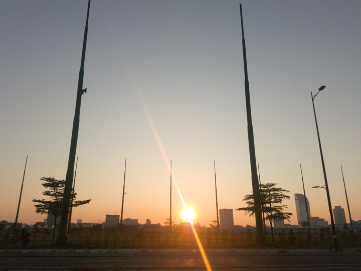 Sunrise moment