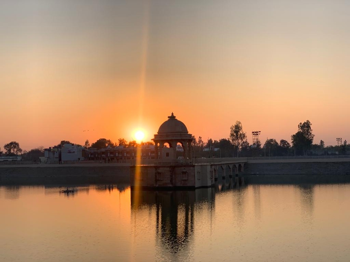 nature , sunset , temple