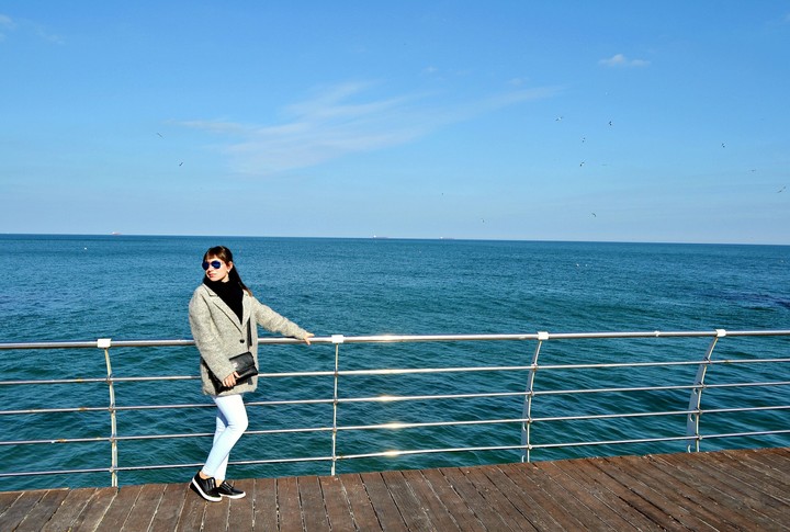 Spring, sea and I ;)