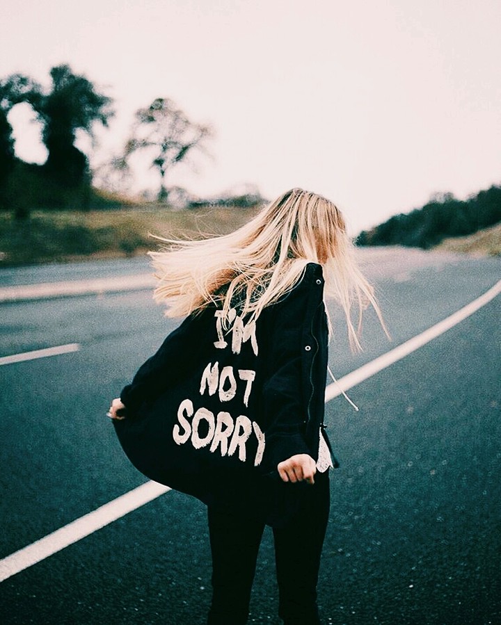 he... lm  NOT  sorry