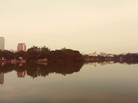 pensive lake
