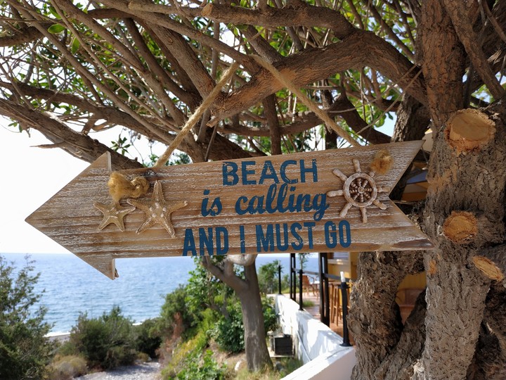 beach is calling