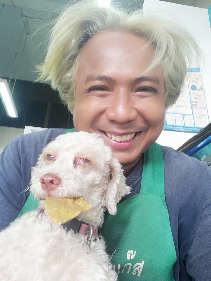 love me love my dog???