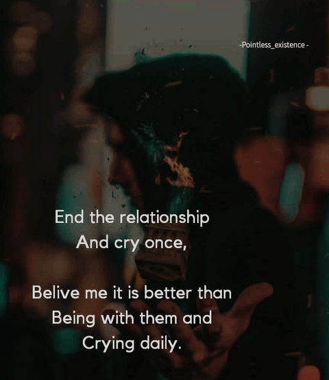 end of relationship