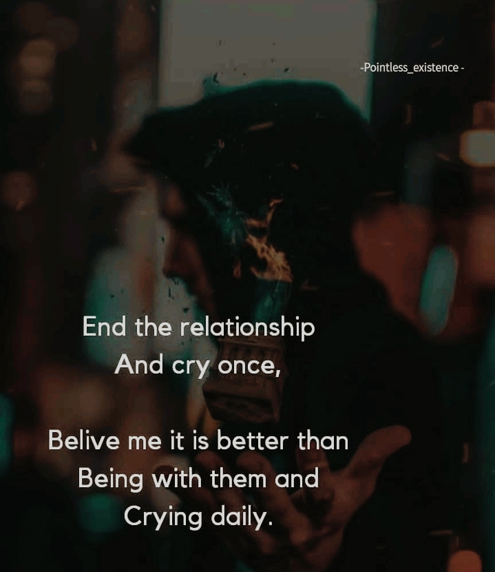 end of relationship