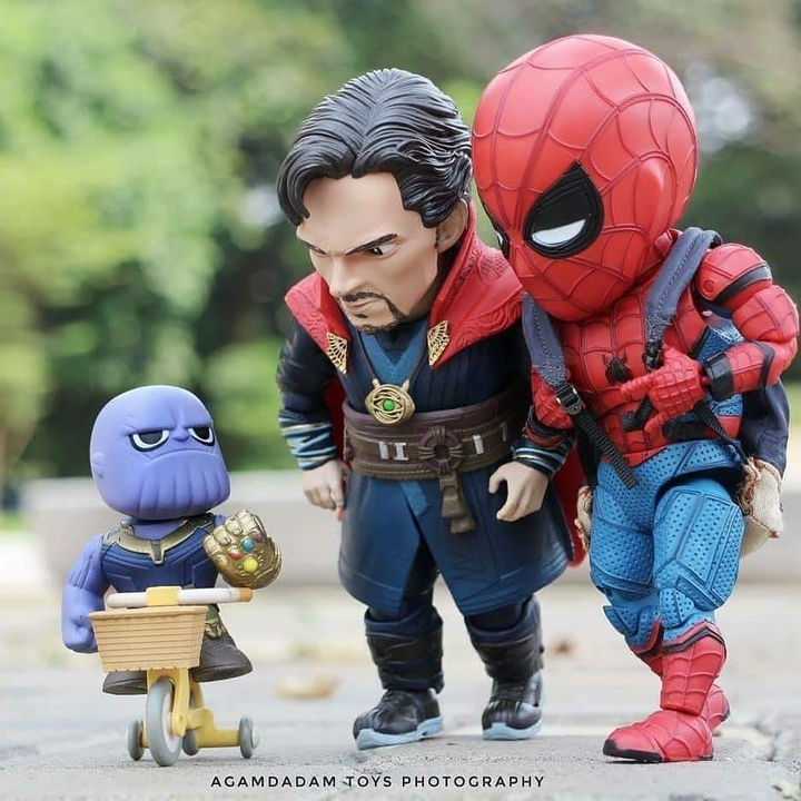 DOCTOR STRANGE AND SPIDERMAN