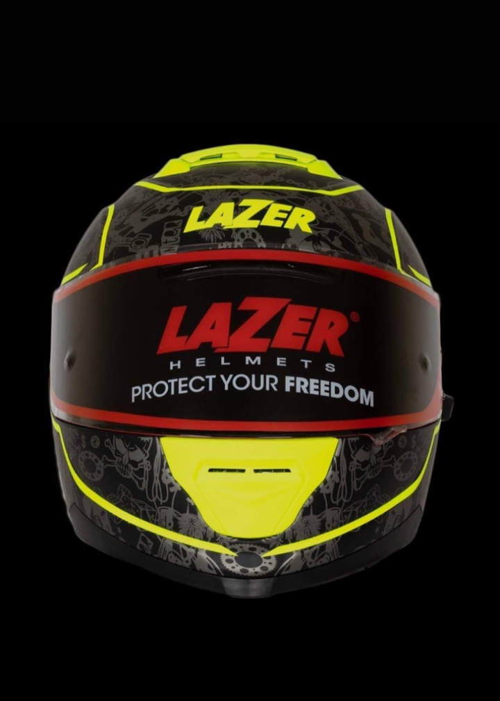 our lazer helmet