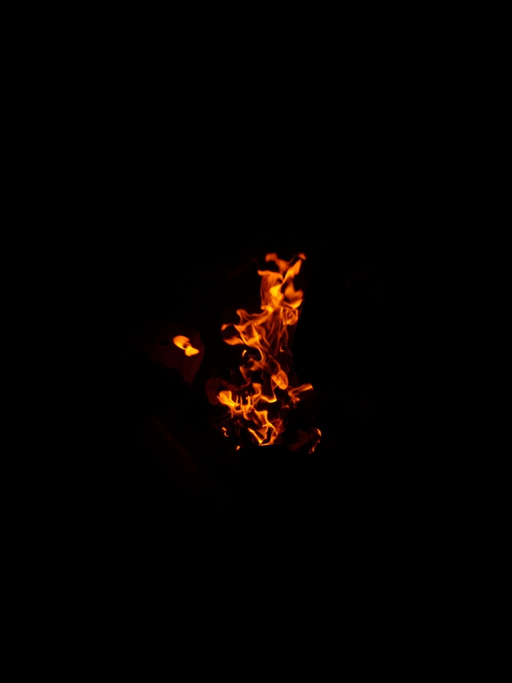 Fire in the dark