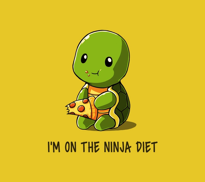 only pizza, only ninja