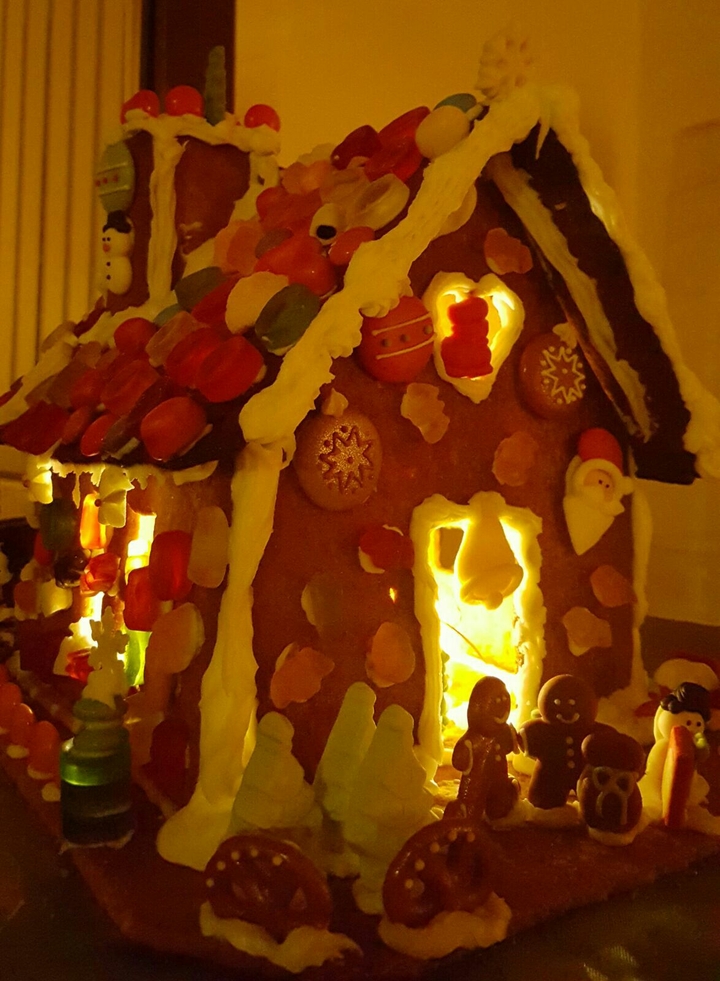 Lebkuchenhaus / our selfmade gingerbread_house
