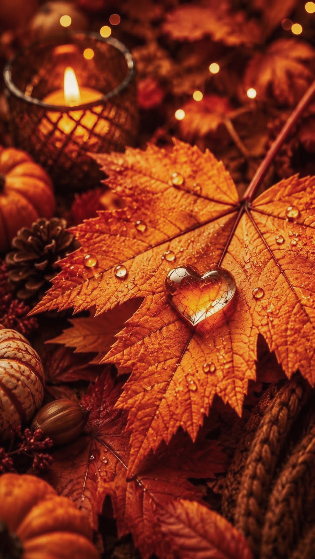 A DROP OF AUTUMN LOVE