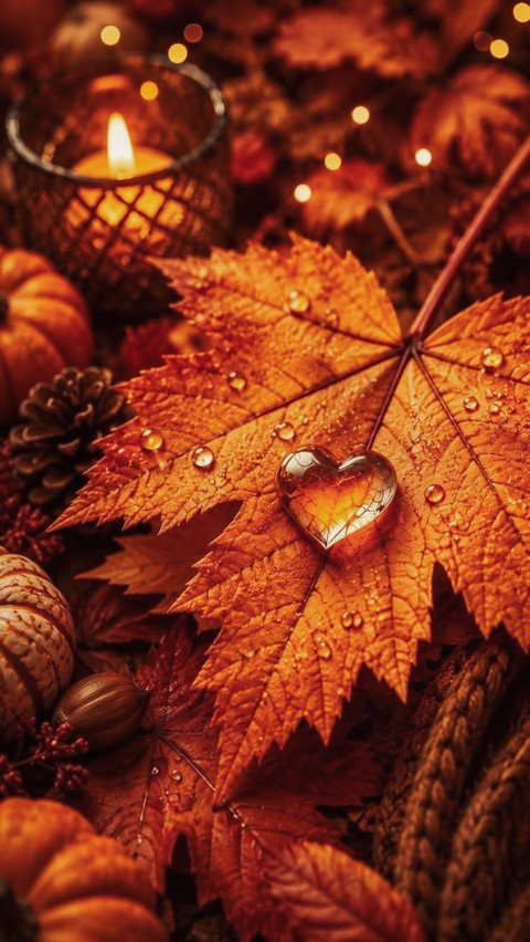 A DROP OF AUTUMN LOVE