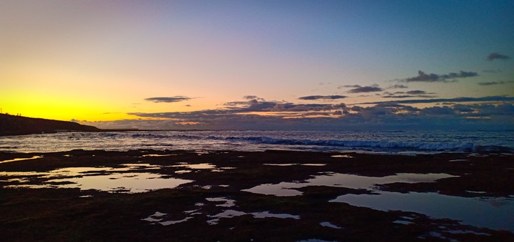 beutifull sunsit HD Sky With Beach