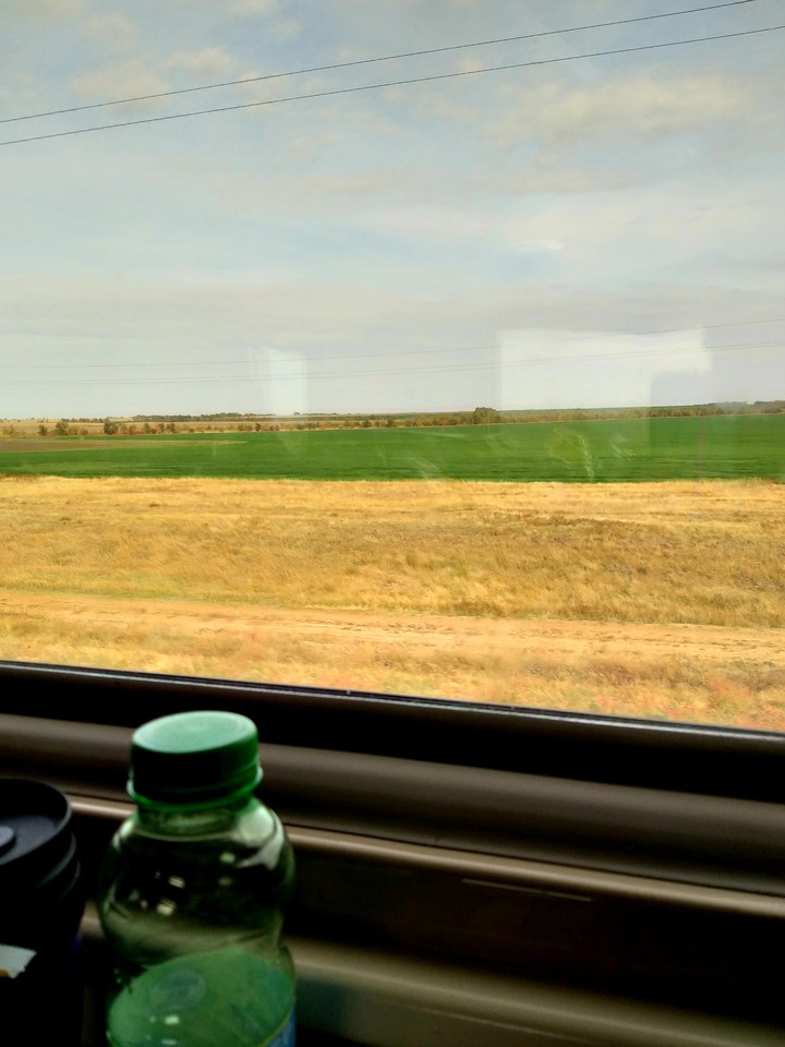 в дороге