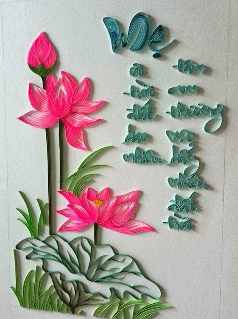 tranh giấy cuốn ?