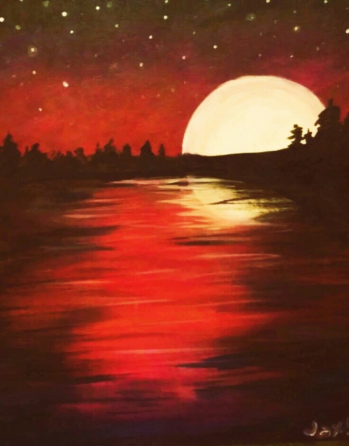 The moon