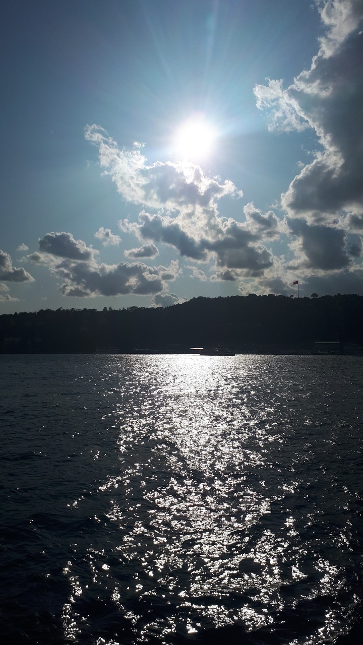 Reflection of sunlight