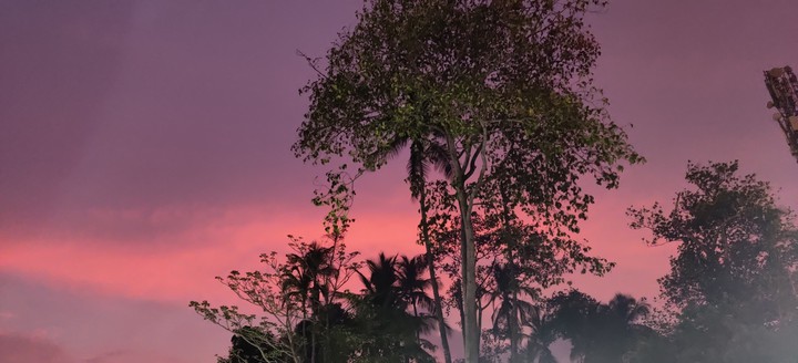 evening sky