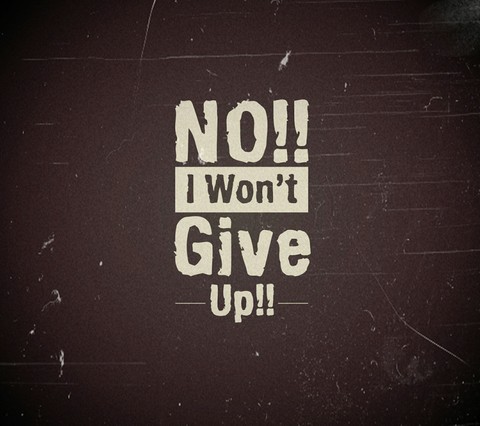 i won't give up