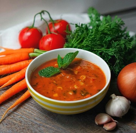тапети vegetable, soup