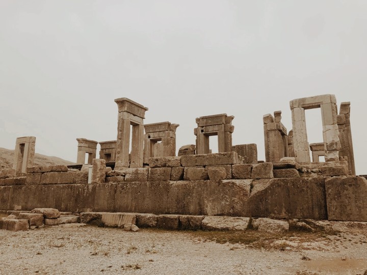 iran  .  persepolis . Apadana palace