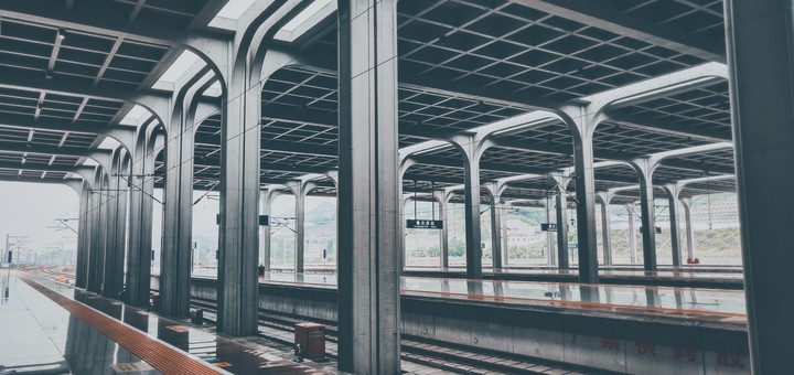 High-speed Train Station @Chongqing