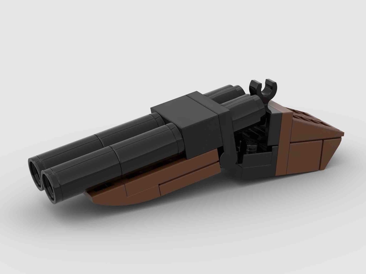Lego sawed off double barrel shotgun
