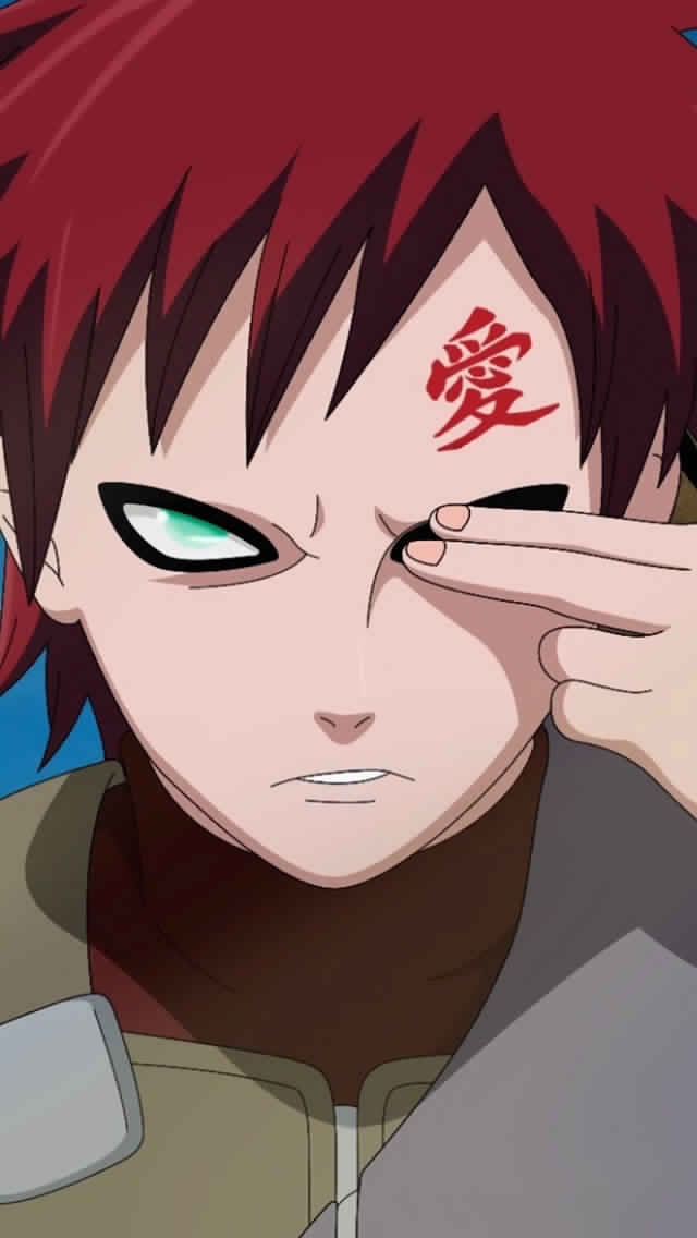 one eye..