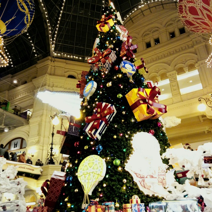 Christmas Tree in Moscow