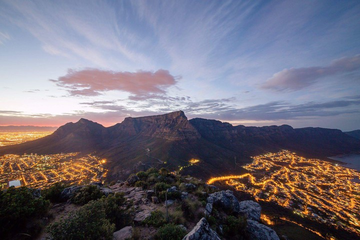Cape Town by night