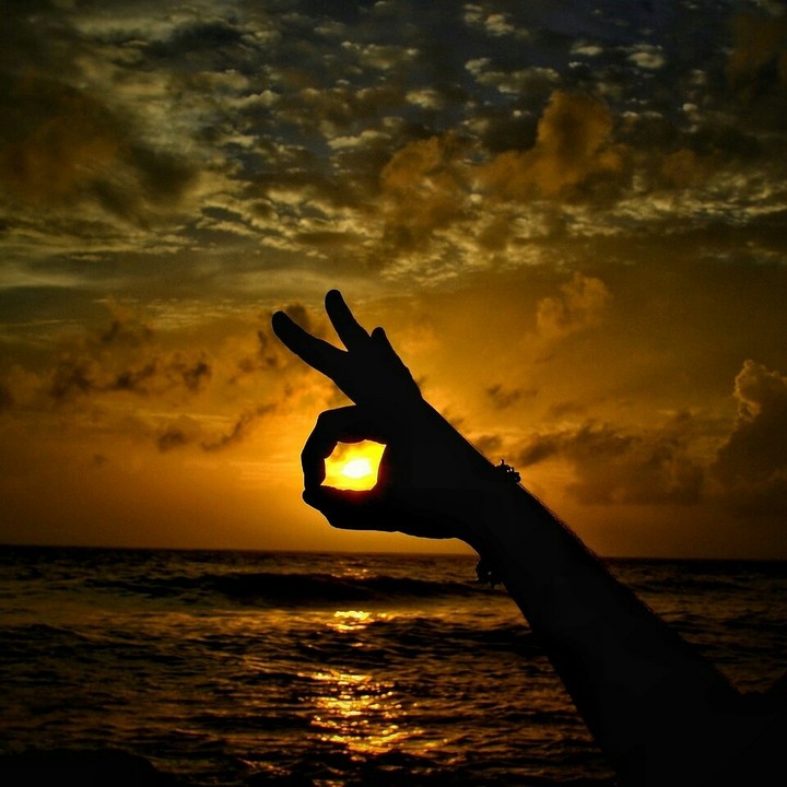 sun set