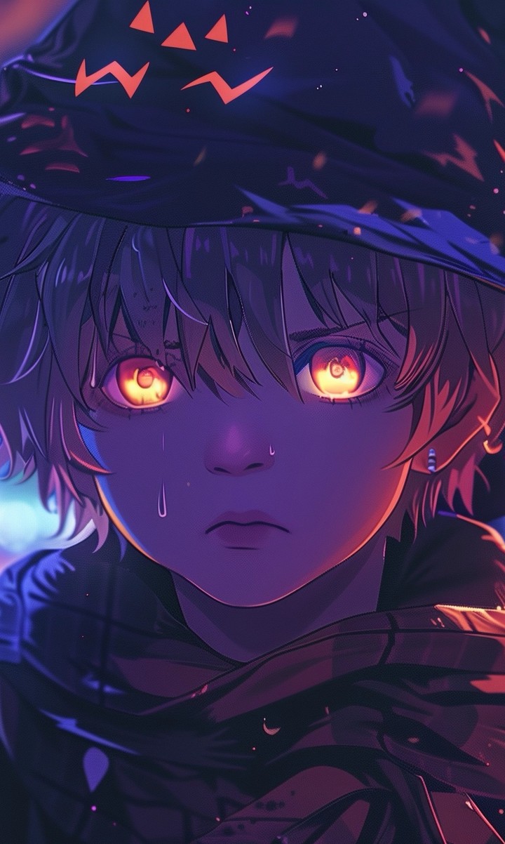 Anime cute boy cartoon