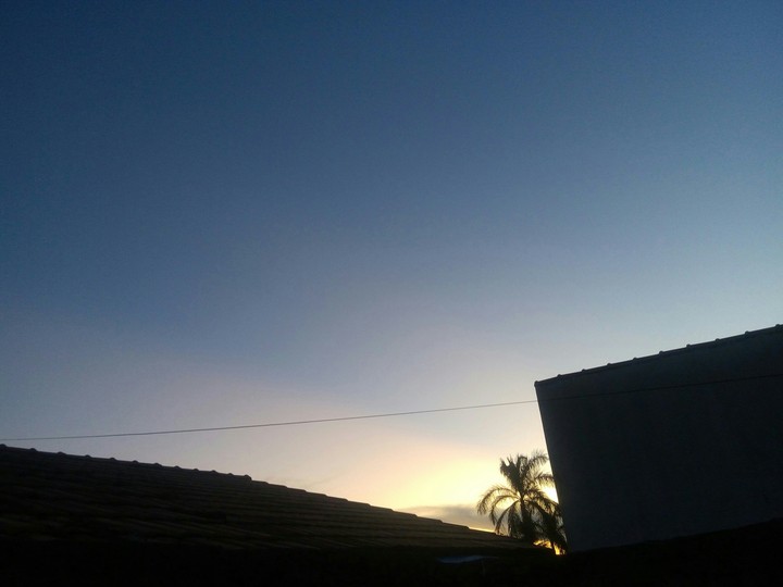 the sky