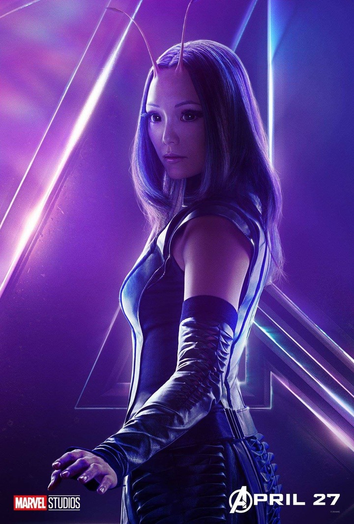 Actress of Avengers Infinite war movie