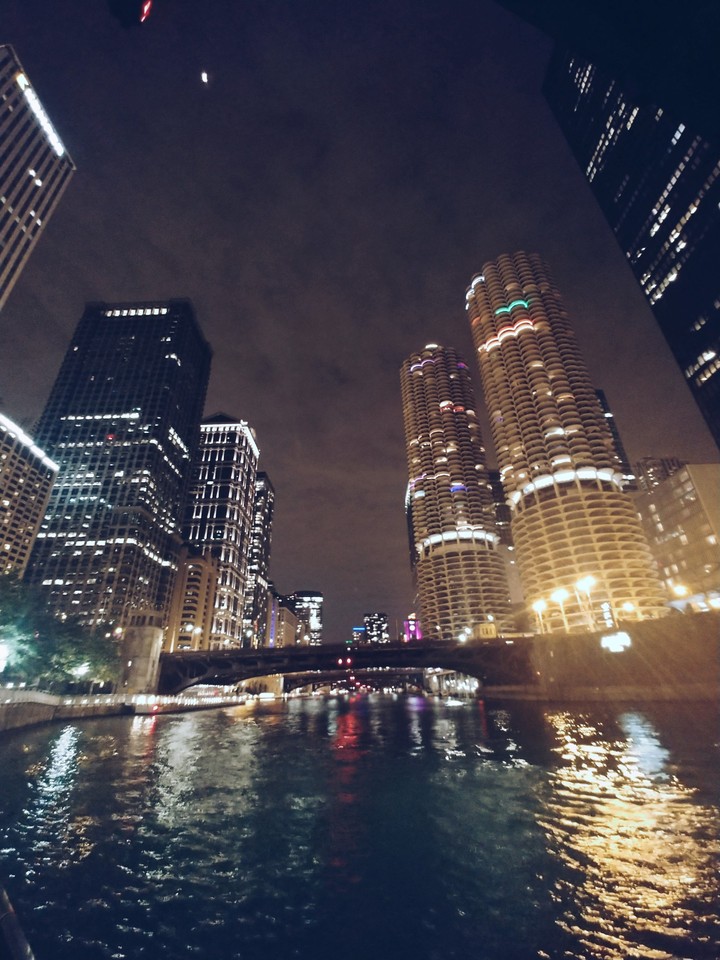 Riverwalk at dusk