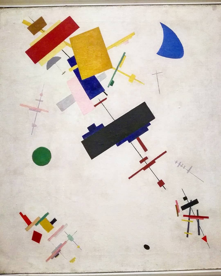 Supremis N°56, Kazimir Malevich, 1916 (oil on canvas)