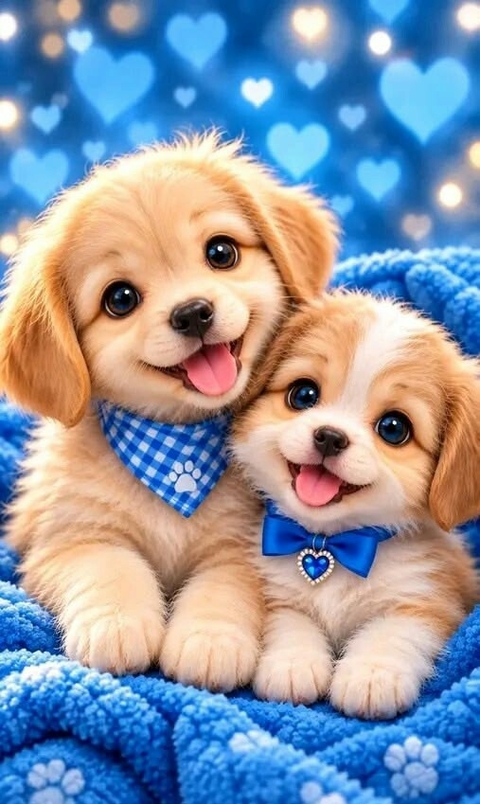 happiness, puppy wallpapers