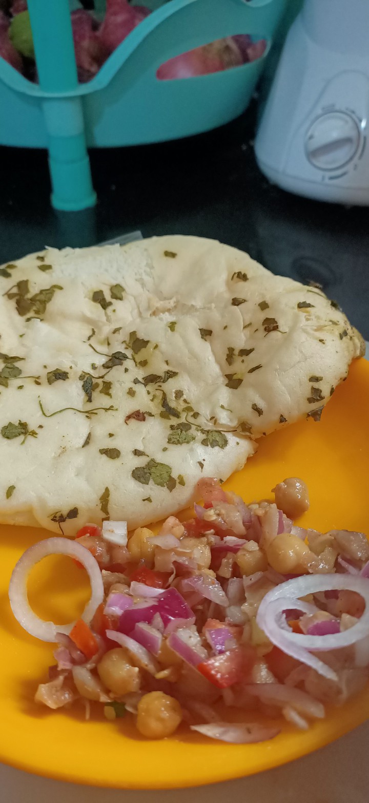 The 'Lockdown Homemade' Punjabi Tangy Chnna Kulcha # HH.