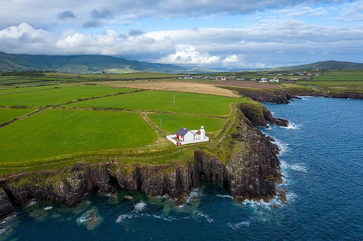 Farol de Dingle, na entrada da Baía de Dingle