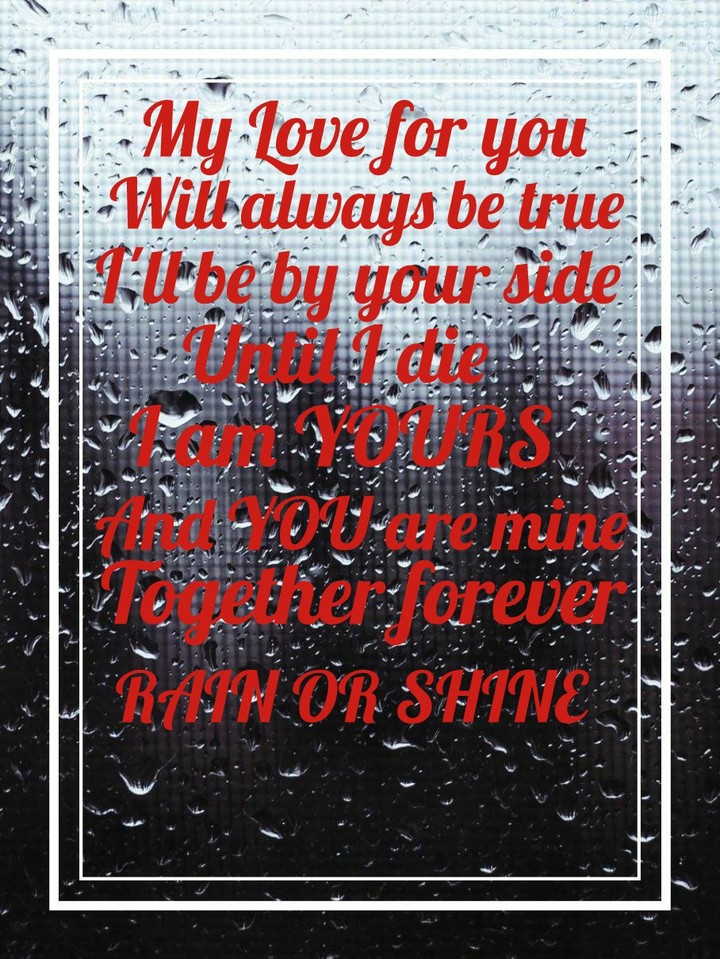 Rain or Shine