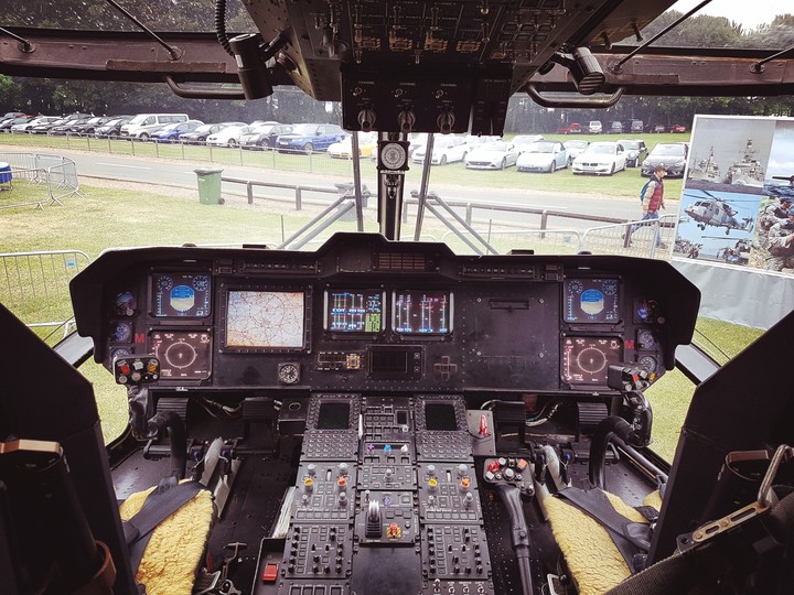 RAF Merlin HC3 Cockpit