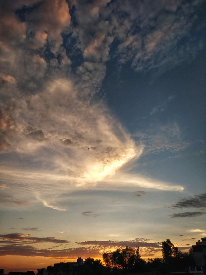sky and clouds