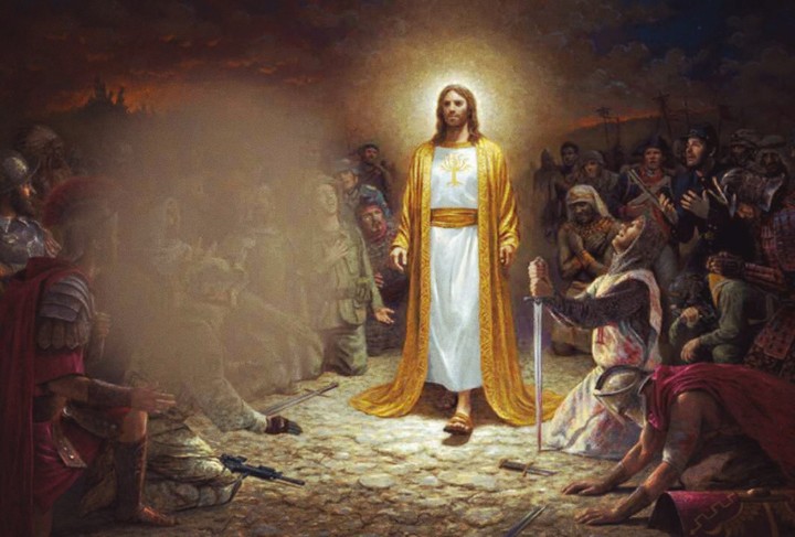 Jesus Preaching to His people