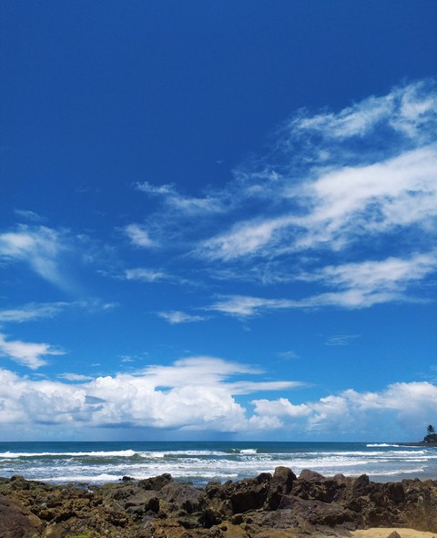 blue, landscapes Hintergrundbilder