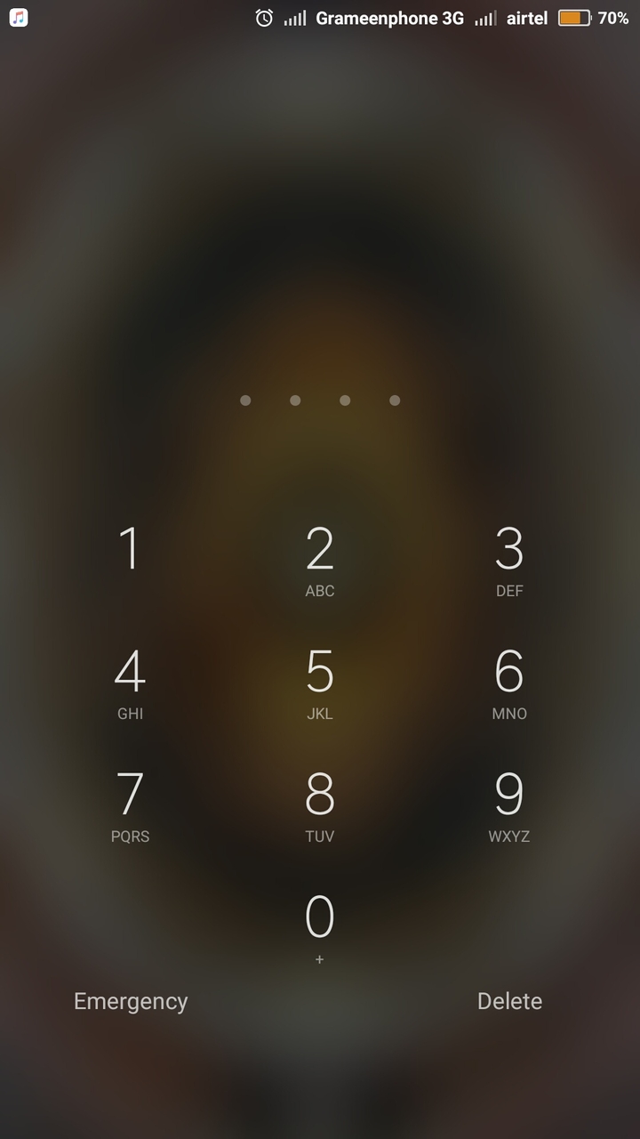 Locked Screen