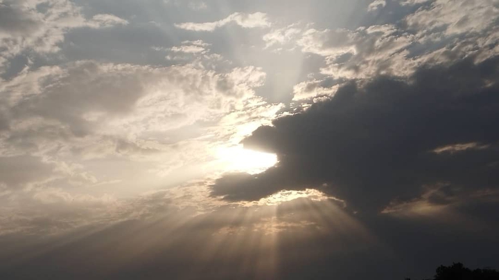 sky from Jubail Industrial City